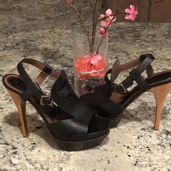 Marni Leather Platform Heels - Picture 2 of 8